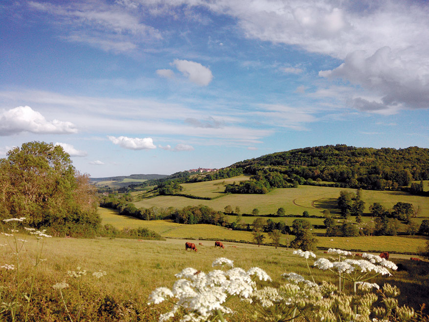 Village des bonbons de Flavigny, en Bourgogne, en France